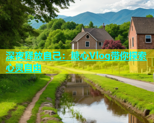 深夜释放自己：糖心Vlog带你探索心灵自由
