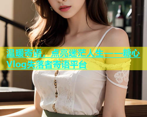 温暖寄语，点亮迷茫人生——糖心Vlog失落者寄语平台