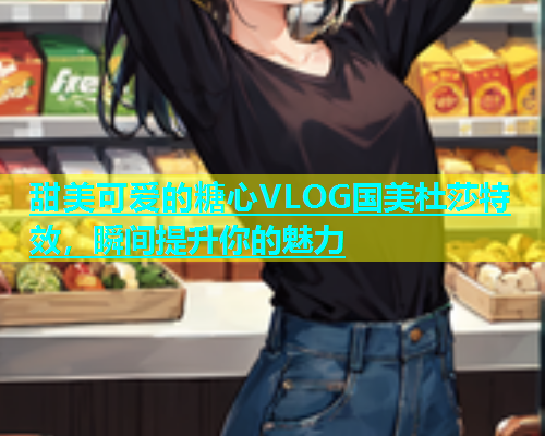 甜美可爱的糖心VLOG国美杜莎特效，瞬间提升你的魅力