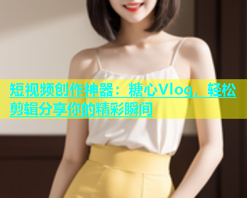 短视频创作神器：糖心Vlog，轻松剪辑分享你的精彩瞬间