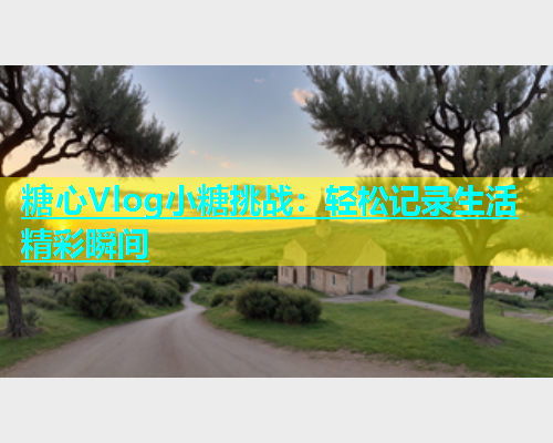 糖心Vlog小糖挑战：轻松记录生活精彩瞬间