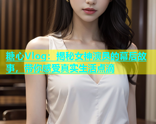 糖心Vlog：揭秘女神演员的幕后故事，带你感受真实生活点滴