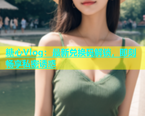 糖心Vlog：最新兑换码解锁，即刻畅享私密诱惑
