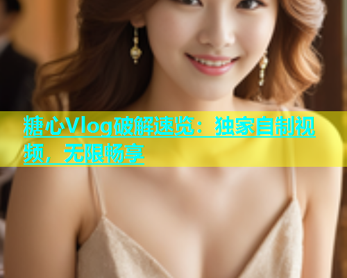 糖心Vlog破解速览：独家自制视频，无限畅享