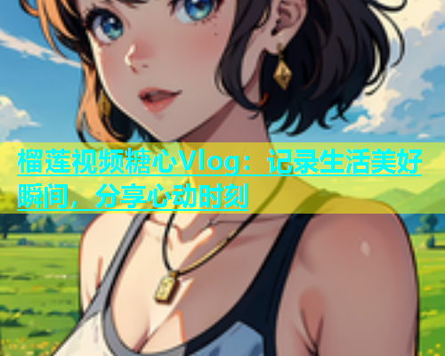 榴莲视频糖心Vlog：记录生活美好瞬间，分享心动时刻