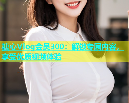 糖心Vlog会员300：解锁专属内容，享受优质视频体验