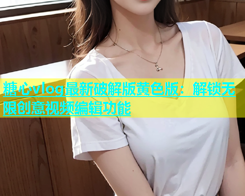 糖心vlog最新破解版黄色版：解锁无限创意视频编辑功能