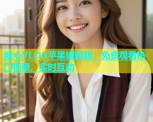 糖心VLOG苹果破解版：免费观看热门视频，实时互动