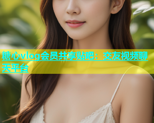 糖心vlog会员共享贴吧：交友视频聊天平台