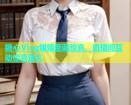 糖心Vlog姐姐圣诞惊喜，直播间互动惊喜送礼