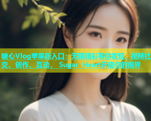 糖心Vlog苹果新入口：无限精彩等你发现，视频社交、创作、互动， Sugar Heart开启你的视界