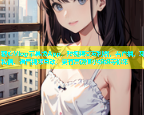 糖心Vlog苹果版App，短视频交友利器，看直播、聊私信、语音视频互动，更有高颜值小姐姐等你来