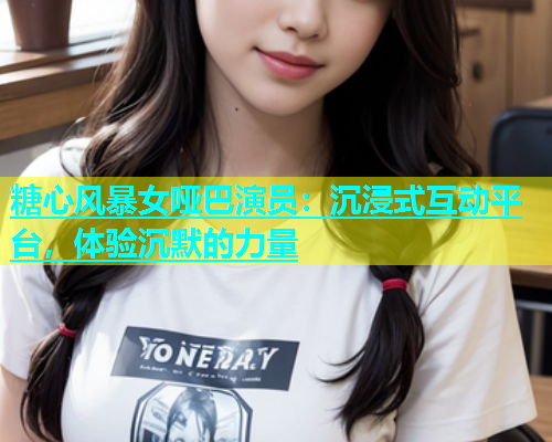 糖心风暴女哑巴演员：沉浸式互动平台，体验沉默的力量