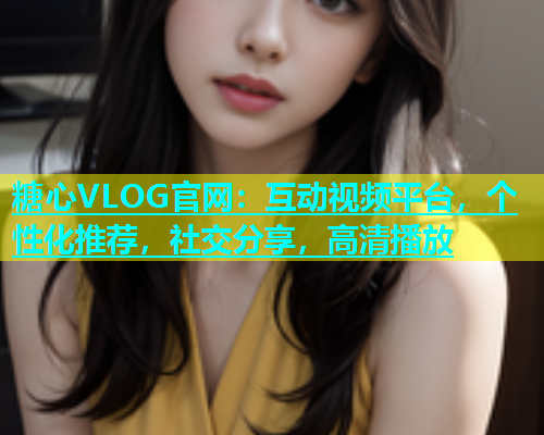 糖心VLOG官网：互动视频平台，个性化推荐，社交分享，高清播放