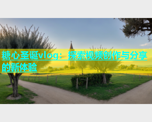 糖心圣诞vlog：探索视频创作与分享的新体验