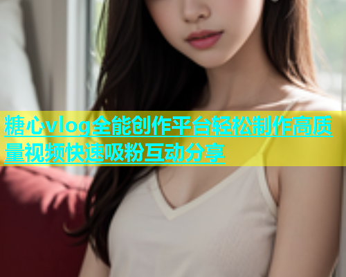 糖心vlog全能创作平台轻松制作高质量视频快速吸粉互动分享
