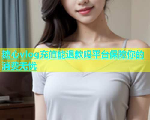 糖心vlog充值能退款吗平台保障你的消费无忧