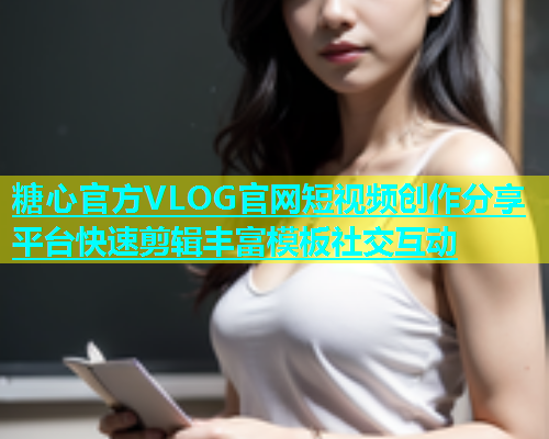 糖心官方VLOG官网短视频创作分享平台快速剪辑丰富模板社交互动